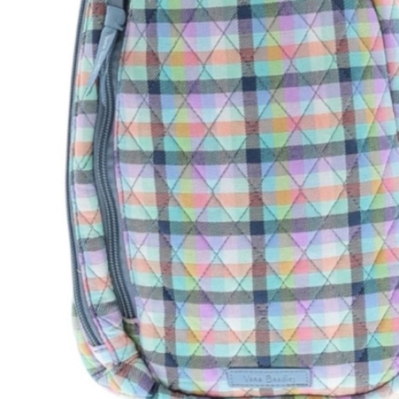 NWOT VERA BRADLEY Gingham Plaid Essential Sling Backpack main image 4
